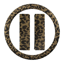 Load image into Gallery viewer, Leopard Cheetah Animal Print Handmade Front Set Car Seat Covers for Vehicles, Gift for Her/Him