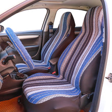 Load image into Gallery viewer, Mexican Serape Car Seat Covers Full Set, Front Seat and Back Seat Covers for Vehicles