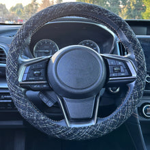 Load image into Gallery viewer, Car Steering Wheel Cover for Women, Luxurious Wool Tweed Steering Wheel Cover, Gift for Her