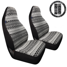 Load image into Gallery viewer, Boho Ethnic Car Seat Covers for Front Seats, Ethnic Front Seat Covers, Gift for Him/Her