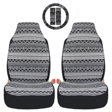Load image into Gallery viewer, Boho Ethnic Car Seat Covers for Front Seats, Ethnic Front Seat Covers, Gift for Him/Her