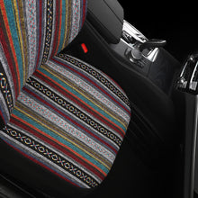 Load image into Gallery viewer, Mexican Baja Saddle Blanket Car Seat Covers Full Set, Front Seat Covers and Back Seat Covers for Vehicles