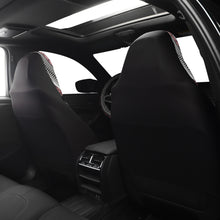 Load image into Gallery viewer, Inca Woven Blanket Stripes Ethnic Universal Car Seat Covers Full Set, Steering Wheel Cover and Seat Belt Comforters for Vehicles