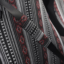 Load image into Gallery viewer, Inca Woven Blanket Stripes Ethnic Universal Car Seat Covers Full Set, Steering Wheel Cover and Seat Belt Comforters for Vehicles