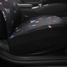 Load image into Gallery viewer, Leopard Cheetah Colorful Butterfly Car Seat Covers for Front Seats, Front Seat Covers for Women, Gift for Her
