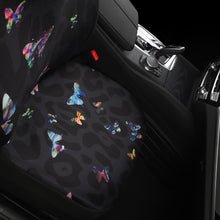 Load image into Gallery viewer, Leopard Cheetah Colorful Butterfly Car Seat Covers for Front Seats, Front Seat Covers for Women, Gift for Her
