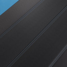 Load image into Gallery viewer, Sporty Black/Blue Premium Leatherette Car Seat Covers Full Set, Front Seat and Back Seat Covers for Vehicles
