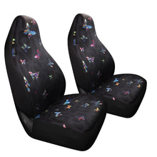 Load image into Gallery viewer, Leopard Cheetah Colorful Butterfly Car Seat Covers for Front Seats, Front Seat Covers for Women, Gift for Her
