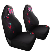 Load image into Gallery viewer, Rose Butterfly Car Seat Covers for Front Seats, Front Seat Covers for Women, Gift for Her
