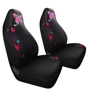 Rose Butterfly Car Seat Covers for Front Seats, Front Seat Covers for Women, Gift for Her
