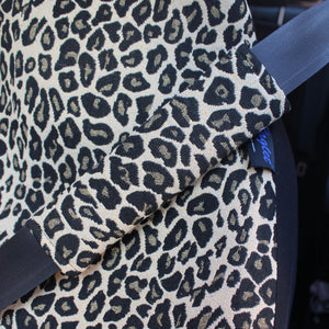 Beige Leopard Cheetah Car Seat Covers Full Set, Front and Back Seat Covers for Vehicles, Car Decor, Gift for Her/Him