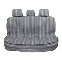 Load image into Gallery viewer, Bohemian Black/White Stripes Car Seat Covers Full Set, Front Seat and Back Seat Covers for Vehicles, Gift for Her/Him

