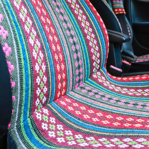 Boho Colorful Car Seat Covers for Front Seats, Front Seat Covers for Vehicles, Gift for Her/Him