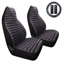 Load image into Gallery viewer, Soft Fur Car Seat Covers for Vehicles Front Sets, Warm Front Seat Covers for Winter, Gift for Her/Him
