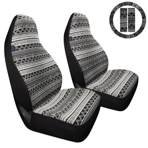Boho Ethnic Car Seat Covers for Front Seats, Ethnic Front Seat Covers, Gift for Him/Her