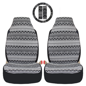 Boho Ethnic Car Seat Covers for Front Seats, Ethnic Front Seat Covers, Gift for Him/Her