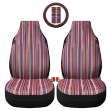 Load image into Gallery viewer, Boho Purple Car Seat Covers for Vehicles Front Seats, Front Seat Covers for Women, Gift for Her
