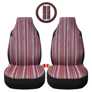 Boho Purple Car Seat Covers for Vehicles Front Seats, Front Seat Covers for Women, Gift for Her