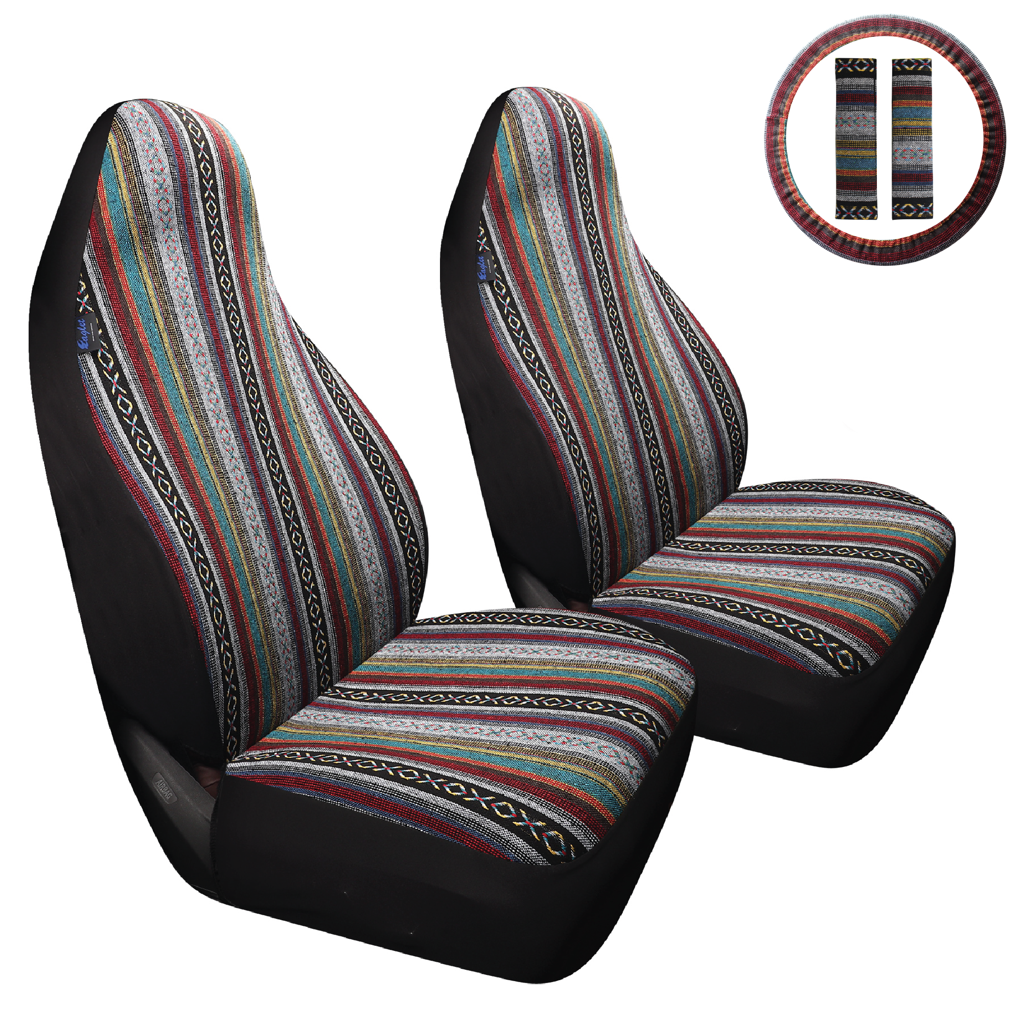 Saddle Blanket Seat Covers for Cars, Trucks, SUVs