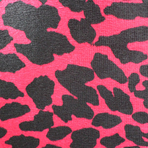 Leopard Cheetah Fuchsia Velvet Car Seat Covers and Seat Belt Covers for Vehicles, Front Seat Covers for Women, Car Decor, Gift for Her