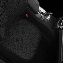 Load image into Gallery viewer, Leopard Cheetah Black Car Seat Covers Full Set for Vehicles, Front Seat and Back Seat Covers for Vehicles, Gift for Her/Him
