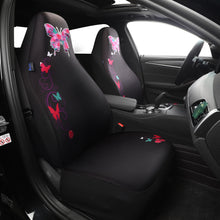 Load image into Gallery viewer, Rose Butterfly Car Seat Covers for Front Seats, Front Seat Covers for Women, Gift for Her
