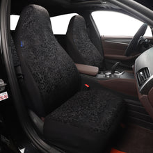 Load image into Gallery viewer, Leopard Cheetah Black Car Seat Covers Full Set for Vehicles, Front Seat and Back Seat Covers for Vehicles, Gift for Her/Him
