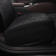 Load image into Gallery viewer, Leopard Cheetah Black Car Seat Covers Full Set for Vehicles, Front Seat and Back Seat Covers for Vehicles, Gift for Her/Him
