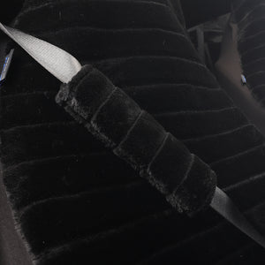 Soft Fur Car Seat Covers for Vehicles Front Sets, Warm Front Seat Covers for Winter, Gift for Her/Him