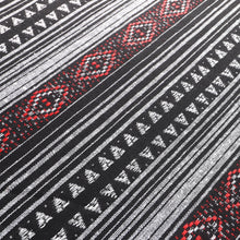 Load image into Gallery viewer, Inca Woven Blanket Stripes Ethnic Universal Car Seat Covers Full Set, Steering Wheel Cover and Seat Belt Comforters for Vehicles
