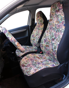 Butterfly Car Seat Covers Front Sets, Front Seat Coves for Women, Gift for Her
